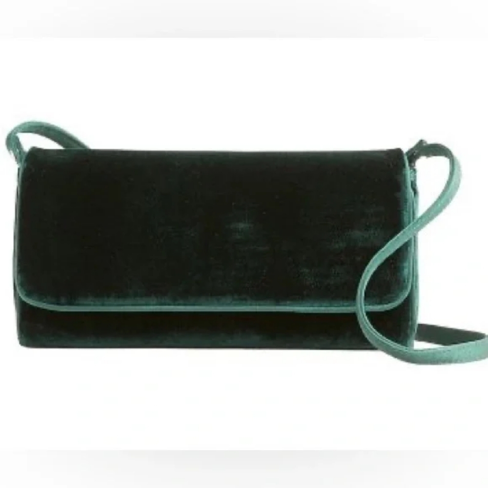New Florence convertible clutch in velvet - Picture 5 of 12